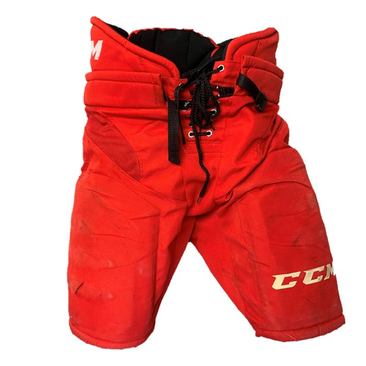CCM HP31 - Pantalon de hockey Pro Stock d'occasion (rouge/blanc)